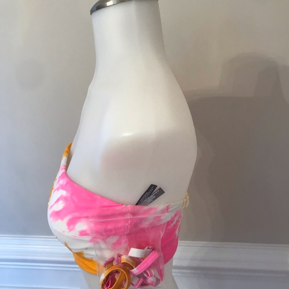 Aerie Tie Dye Bandeau Bikini Top - Picture 2 of 4